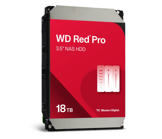 WD RED PRO 18TB 7200obr. 512MB CMR - 638174 - zdjęcie 3